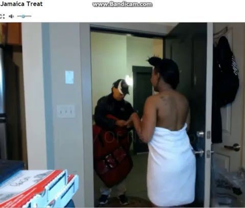 Jamaica Treat prank delivery guy