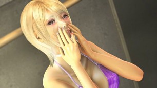 Hentai Blonde with huge droopy tits