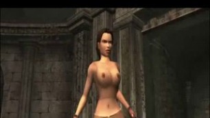 Lara croft meztelen