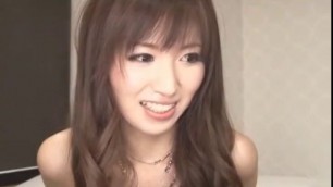 Exotic Japanese girl Saki Ayano in Crazy Masturbation Stockings Blowjob scene