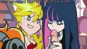 ZONE Panty and Stocking Blowjob Porn cartoon