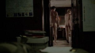 Sexual Blonde Kathleen Robertson nude Boss s01e04 2011