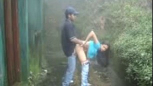 Shameless Desi Girl Got Fucked By Her BF In Backyard