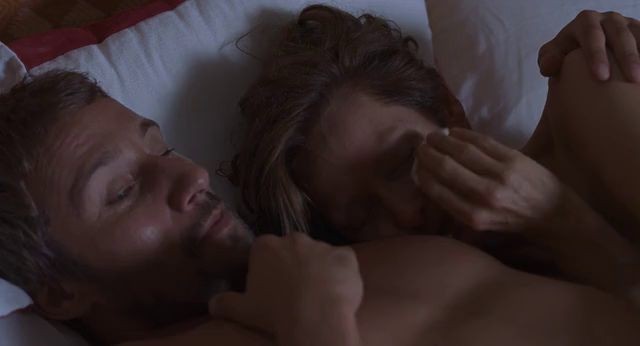 Tilda Swinton nude butt and bush in sex scene A Bigger Splash 2015