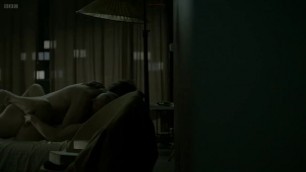 Sofia Helin nudity in sex scene The Bridge s01e02 2011