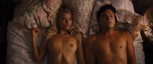 Sexual Blonde Margot Robbie nude The Wolf of Wall Street 2013