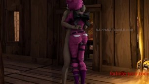 FORTNITE PORN motions on his cock - CREEPY BEAR