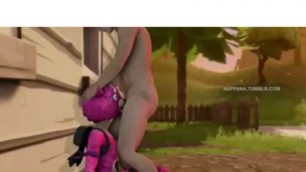 FORTNITE - pink bear fucked in the mouth