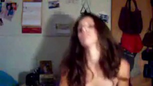 latina girl strip webcam