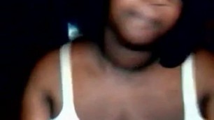 Teen Ebony Babe in Webcam - negrofloripa