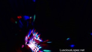 luscious lopez - party booty. rave lights twerk