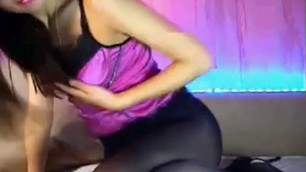 SUPER SHINY BLACK PANTYHOSE... HMMMMM