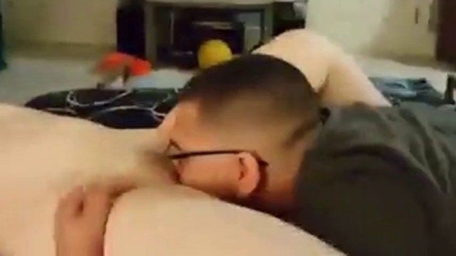 Black dude fucks young redhead girl and hubby licks her cunt