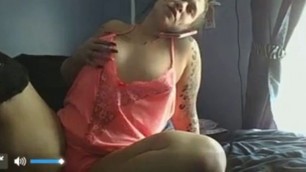 Pawg DatBitchJuicy Webcam Show Pussy Tease While On Phone