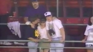 Groping In Stadium: Caught By TV