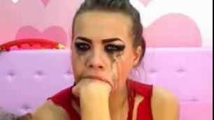 crazy deepthroat girl 1