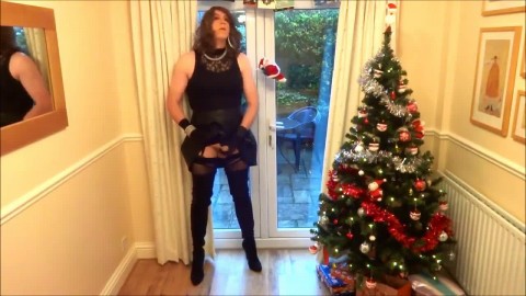 Alison In Thigh Boots Wanking Under The Christmas Tree 2 Big Ass Hd