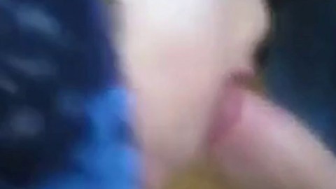 Amateur teen sucking his friends dick