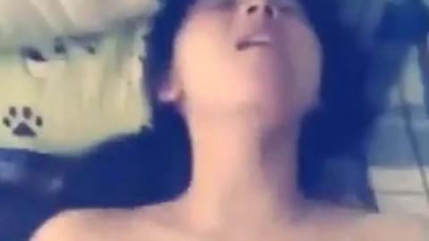 Young Chinese couple fucking and cum