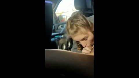 480px x 270px - Blonde college girl with braids sucks cock in the car, hugsgirl - PeekVids