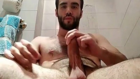 Sexy Horse-Cocked Guy cums after Countdown #215