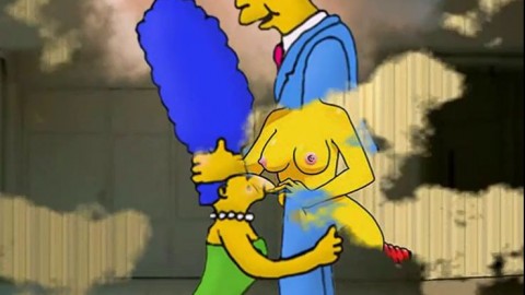 Simpsons Porn Parody - Simpsons porn cartoon parody, mofenges - PeekVids