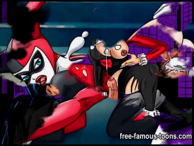 Joker and Harley Quinn hentai parody, endedish - PeekVids