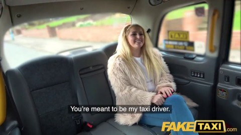 Fake Taxi Hot tattooed blonde cums in cab after hard fucking