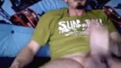 Italian Str8 Guy with Big Dick & Nuts Shoots a Load #142