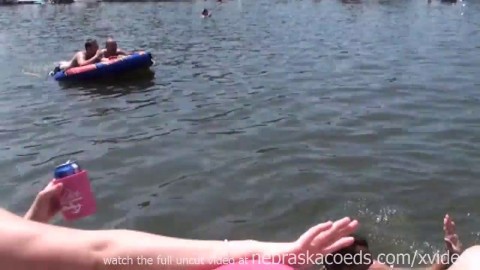 wild and real day party video from party cove lake of the ozarks missouri