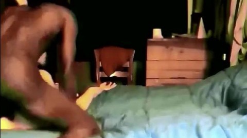 Black Man with nice ass & balls FUCKS White Girl