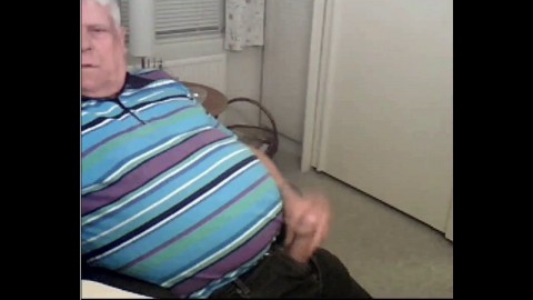 grandpa cum on cam