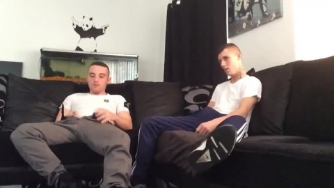 Straight British Mates Watch Porn And Wank Together Fyff 2 Young Love Sex Video
