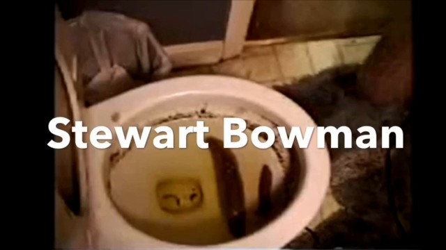 Vintage Video of Stewart Bowman Eating Shit in 1999
