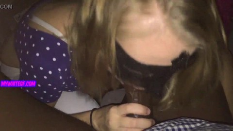 College girl in love with black cock