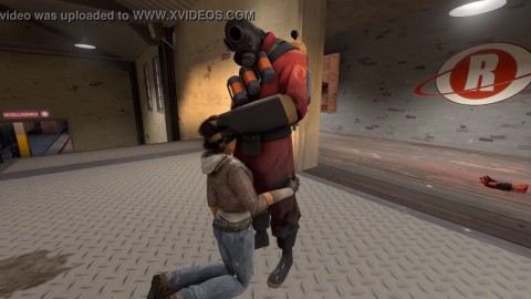 Alyx Vance and Pyro [GONE SEXUAL] OMG so hot xdd