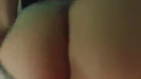 He cums in my pussy as I tease his cock