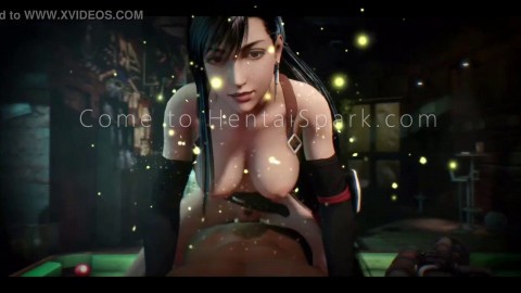 FF7 Remake Tifa Tied and Fucked Sideways (HentaiSpark.com)