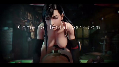 FF7 Remake Busty Tifa Gets Good Dick From Cloud (HentaiSpark.com)