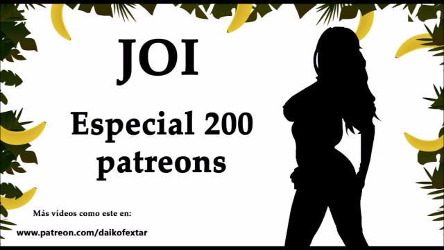 JOI Especial 200 patreons, 200 corridas. Audio en español.