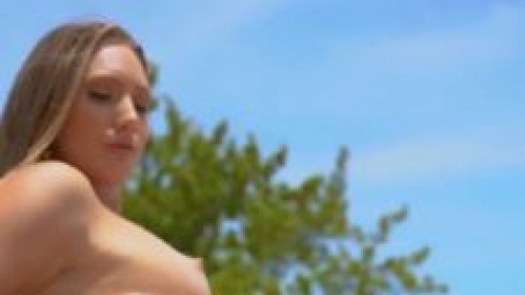 AJ Applegate Beachside Tanning Oil Tease Onlyfans 