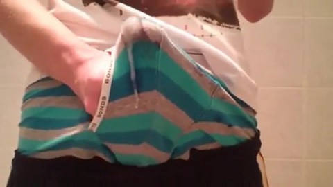 underwear cum