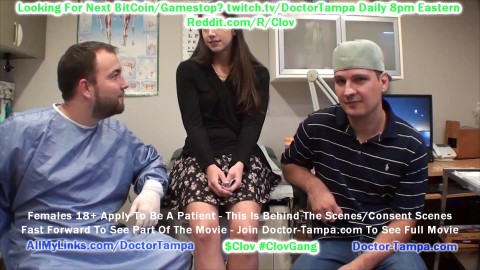 $CLOV - Become Doctor Tampa & Give Gyno Exam To Logan Lace While Her Boyfriend Watches As Part Of Her University Physical @ Girl