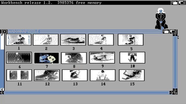 AMIGA Madonna's Nude Puzzle AMIGA OCS (1991)(Clement, Paul)(PD)[h ALE][a3].adf COMMODORE