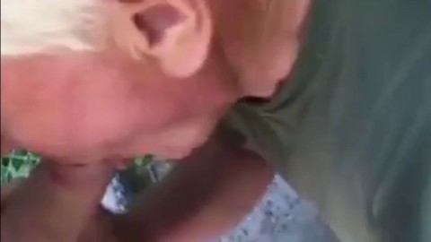 Grandpa blowjob series - 11