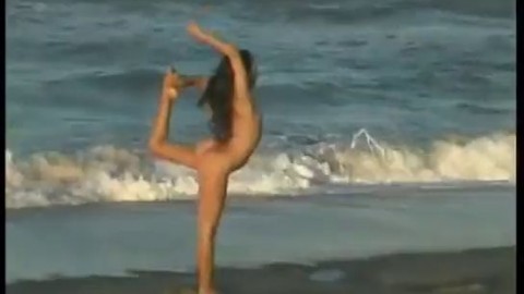 Nude Beach Yoga