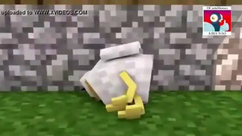 AMV Galinhas do minecraft Fight 1080p 60fps