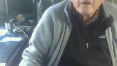 grandpa jerking off