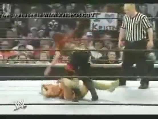 Lita Crotch Stomps Mickie James