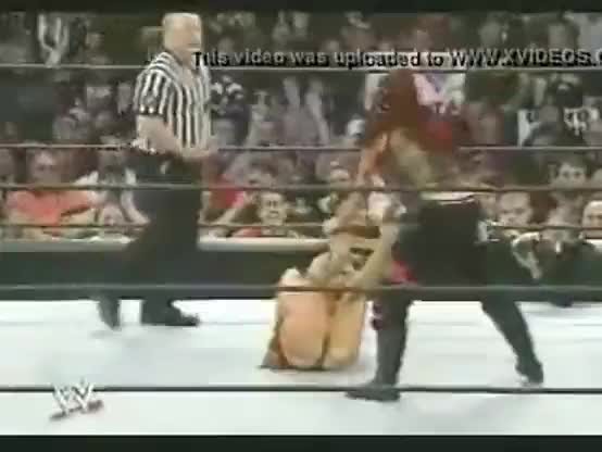 Lita Crotch Stomps Mickie James